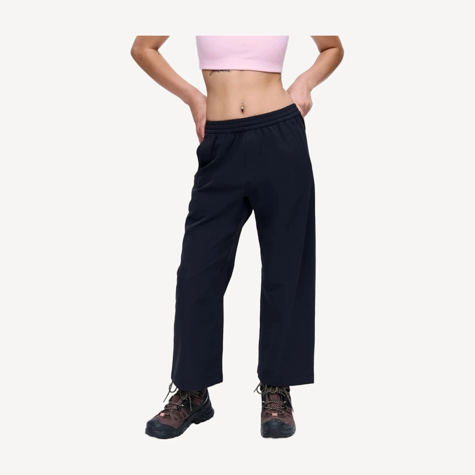 RecTrek Cropped Wide Leg Pant