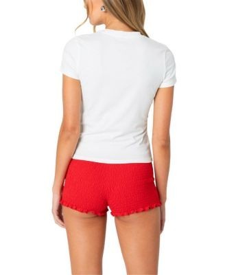 Edikted Cherry Heart T Shirt