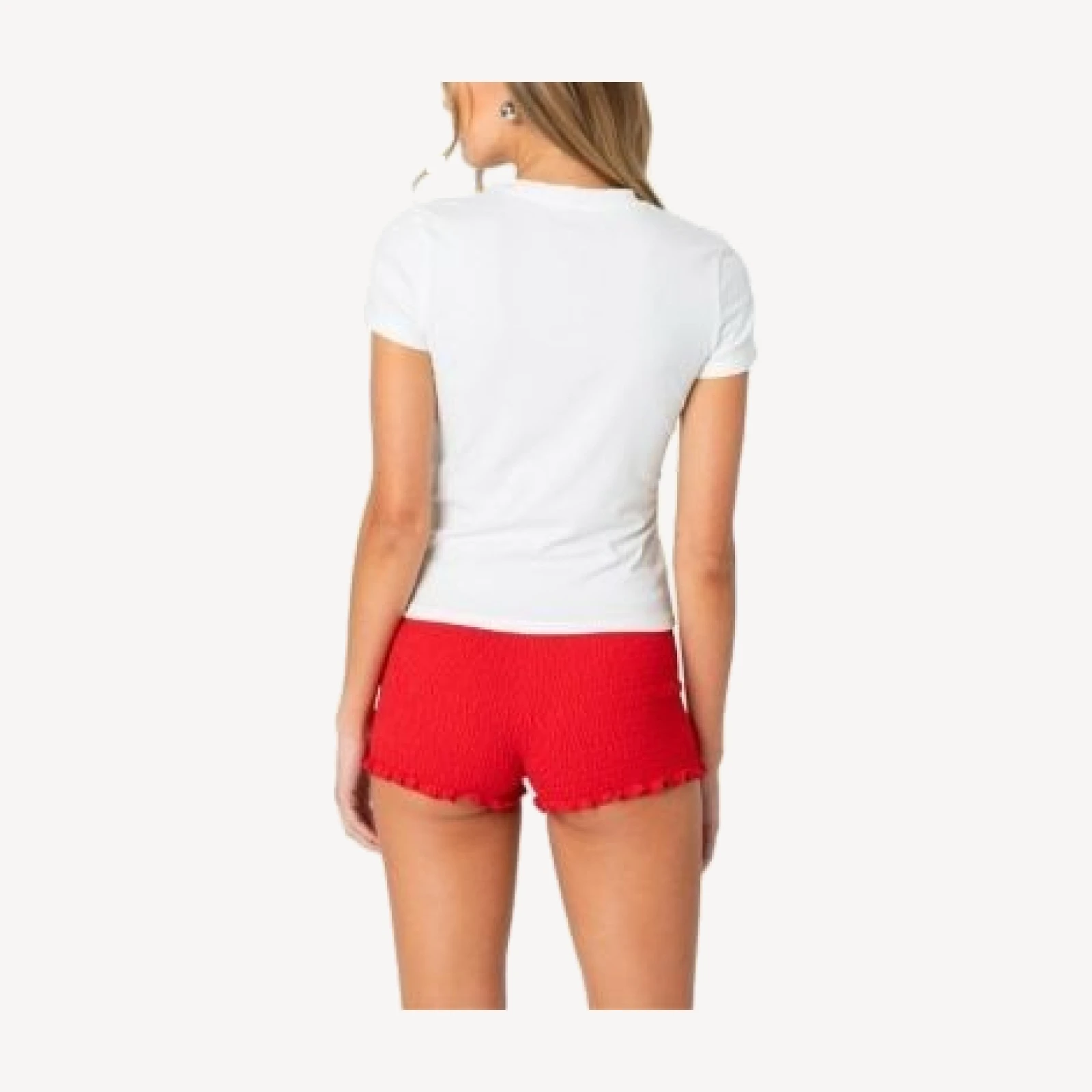 Edikted Cherry Heart T Shirt
