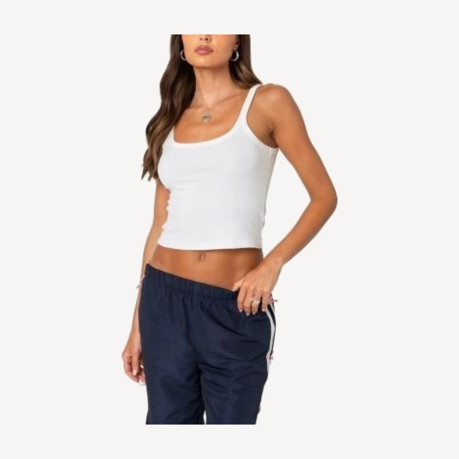 Edikted Basic Babe Tank Top