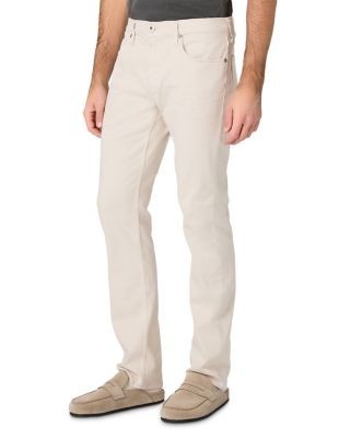 Paige 32 Normandie Straight Fit Jeans in Sea Shell
