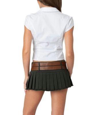 Edikted Massie Tailored Button Up Shirt