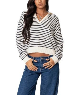 Edikted Copenhagen Oversized Striped Sweater