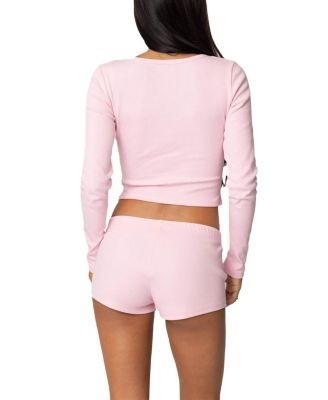 Edikted Rebekah Ribbed Top