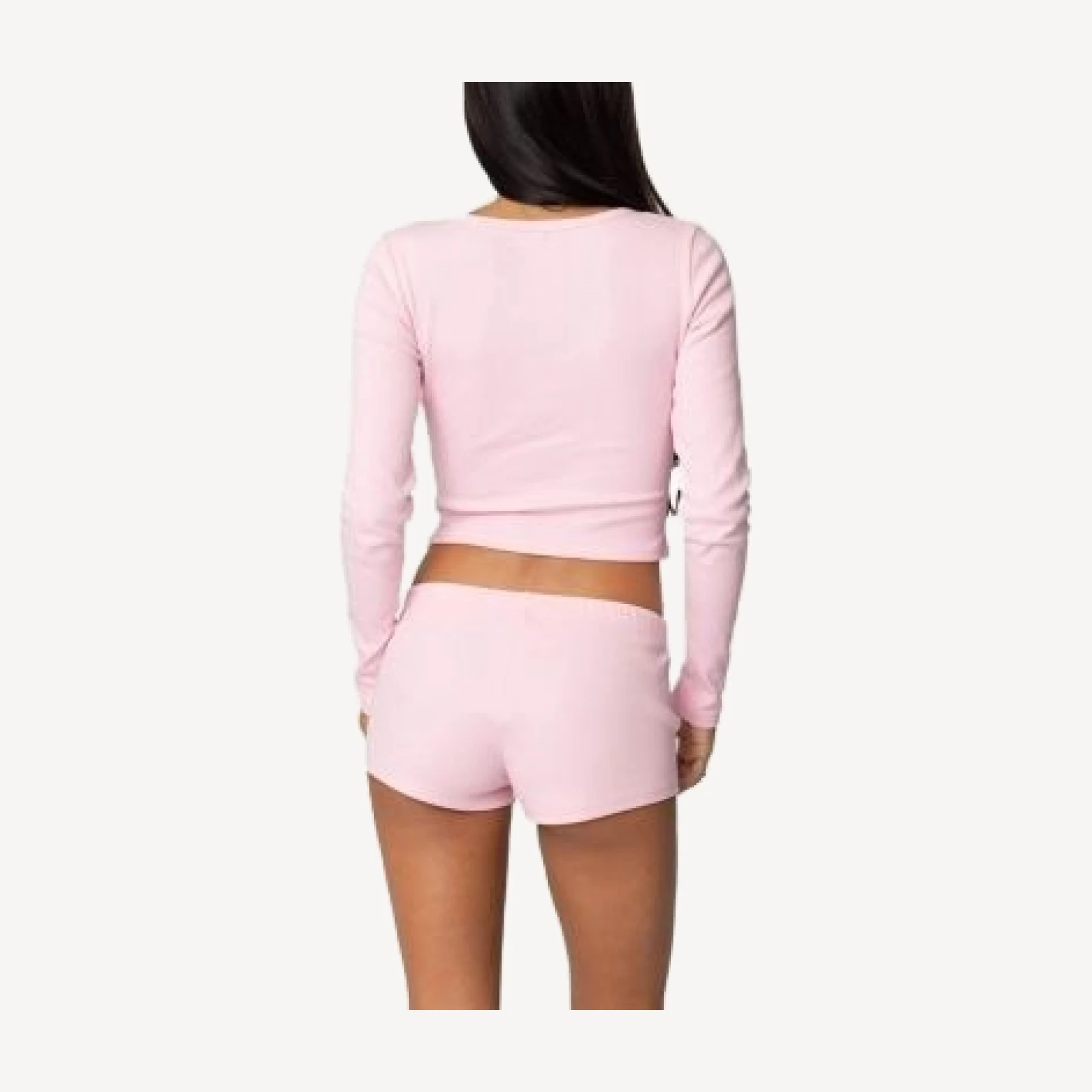 Edikted Rebekah Ribbed Top