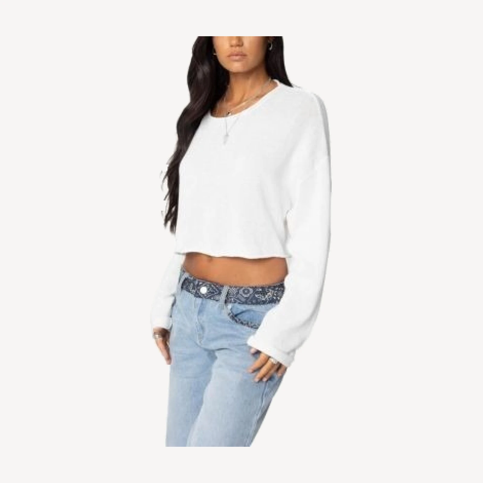 Edikted Shyrah Oversized Knit Top
