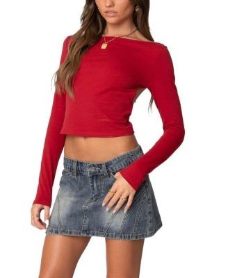 Edikted Valentine Open Back Top