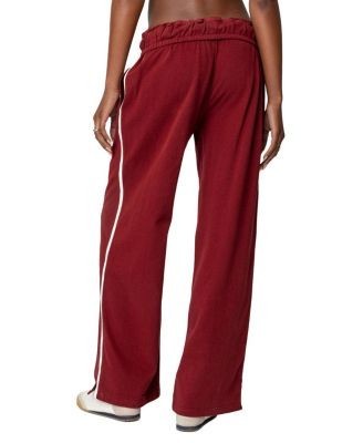 Edikted Chance Fold Over Sweatpants
