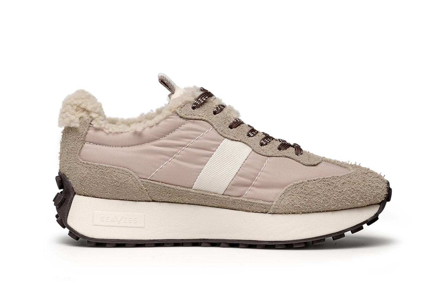 Womens - Acorn Trainer - Cream Cafe
