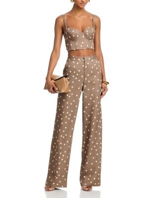L'Agence Livvy Straight Leg Pants