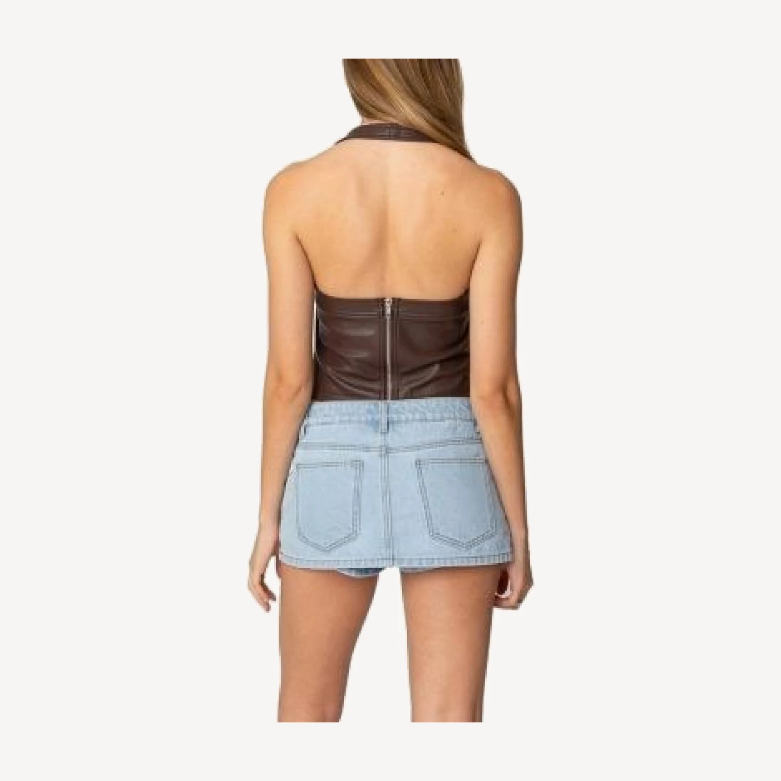Edikted Draped Halter Top