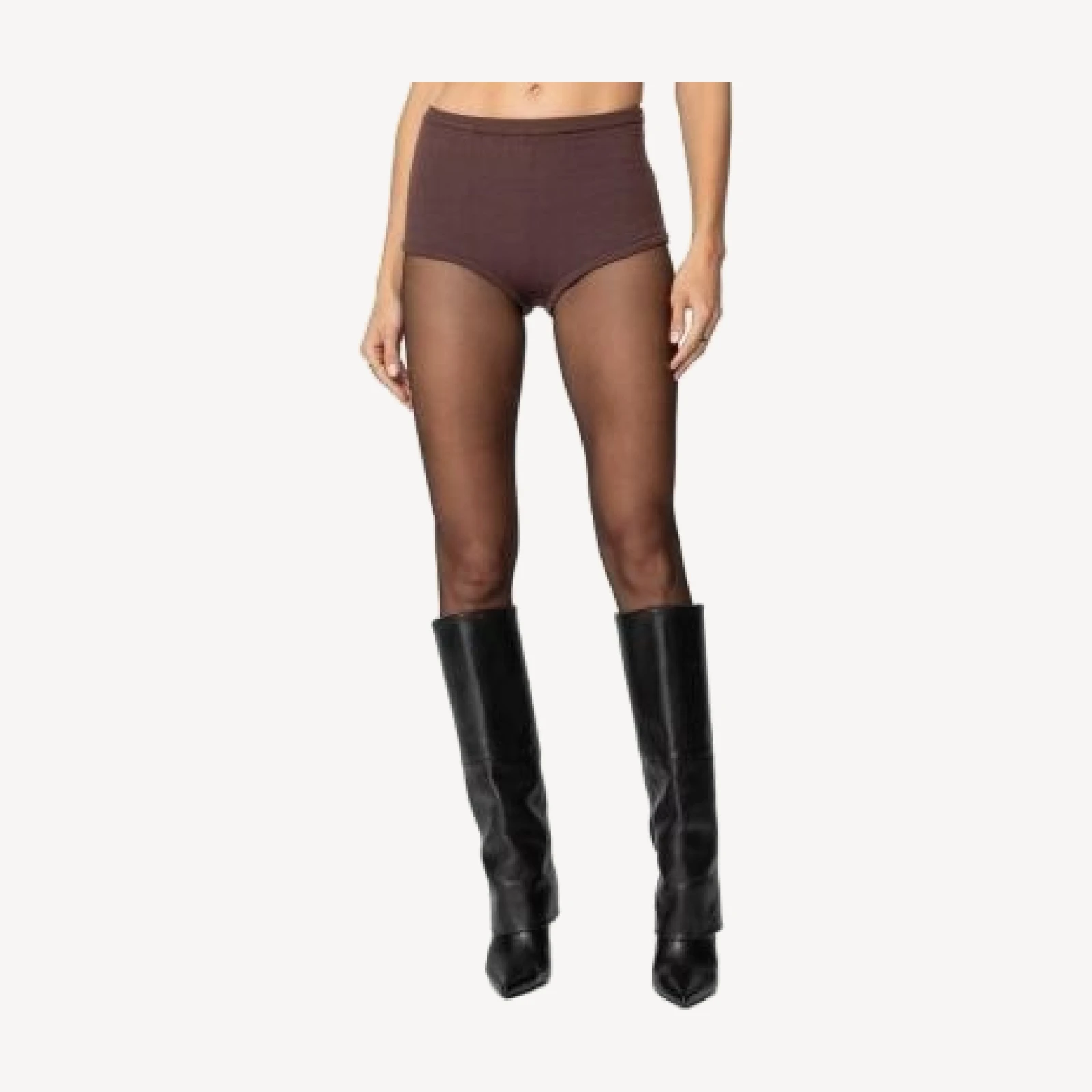 Edikted Ashlin Knit Micro Shorts