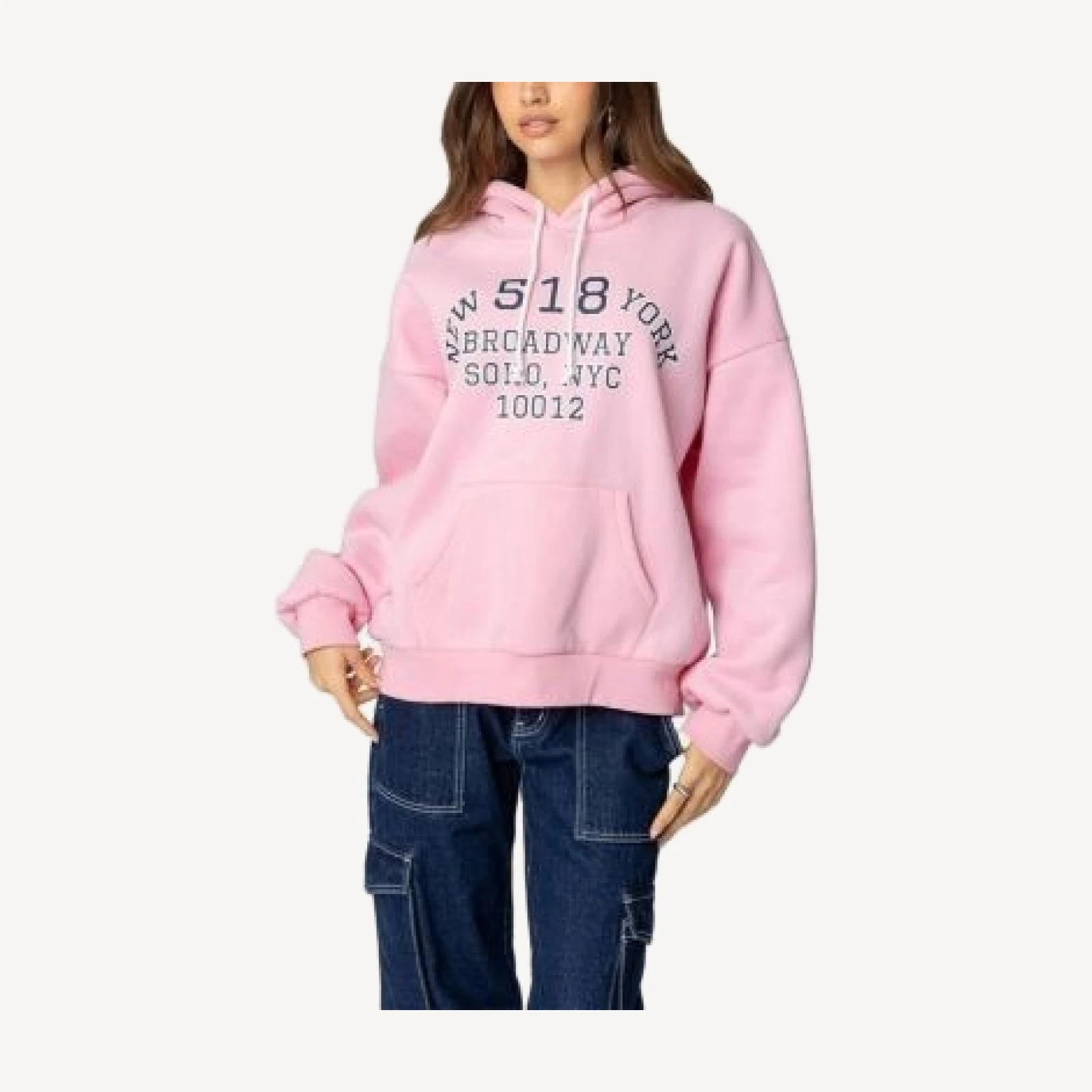 Edikted Nyc Oversized Hoodie