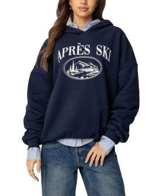 Edikted Apres Ski Oversized Hoodie