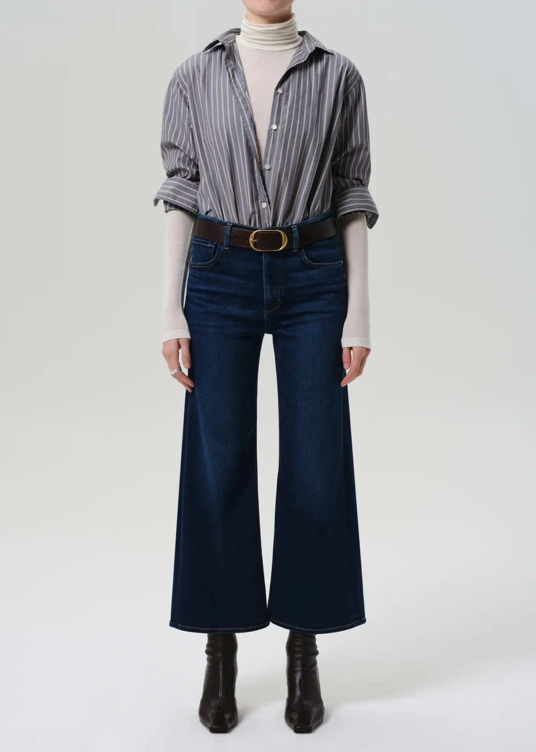Petite Lyra Wide Leg Crop in Dakota