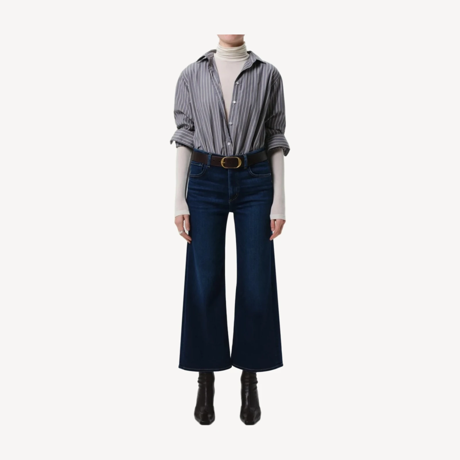 Petite Lyra Wide Leg Crop in Dakota