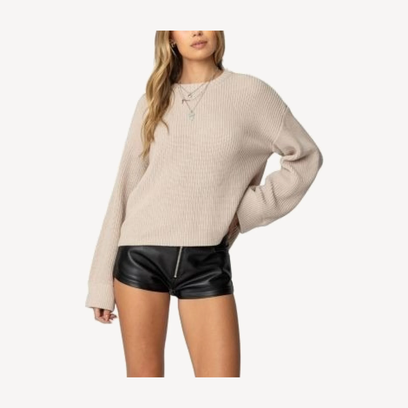 Edikted Marleen Oversized Knit Sweater