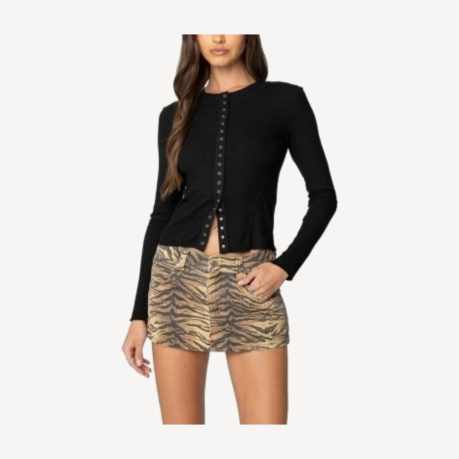 Edikted Gladys Button Up Top