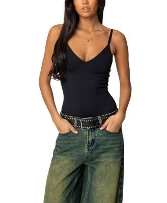 Edikted Teaghan Triangle Fitted Bodysuit