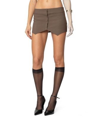 Edikted Ellis Buttoned Up Mini Skort