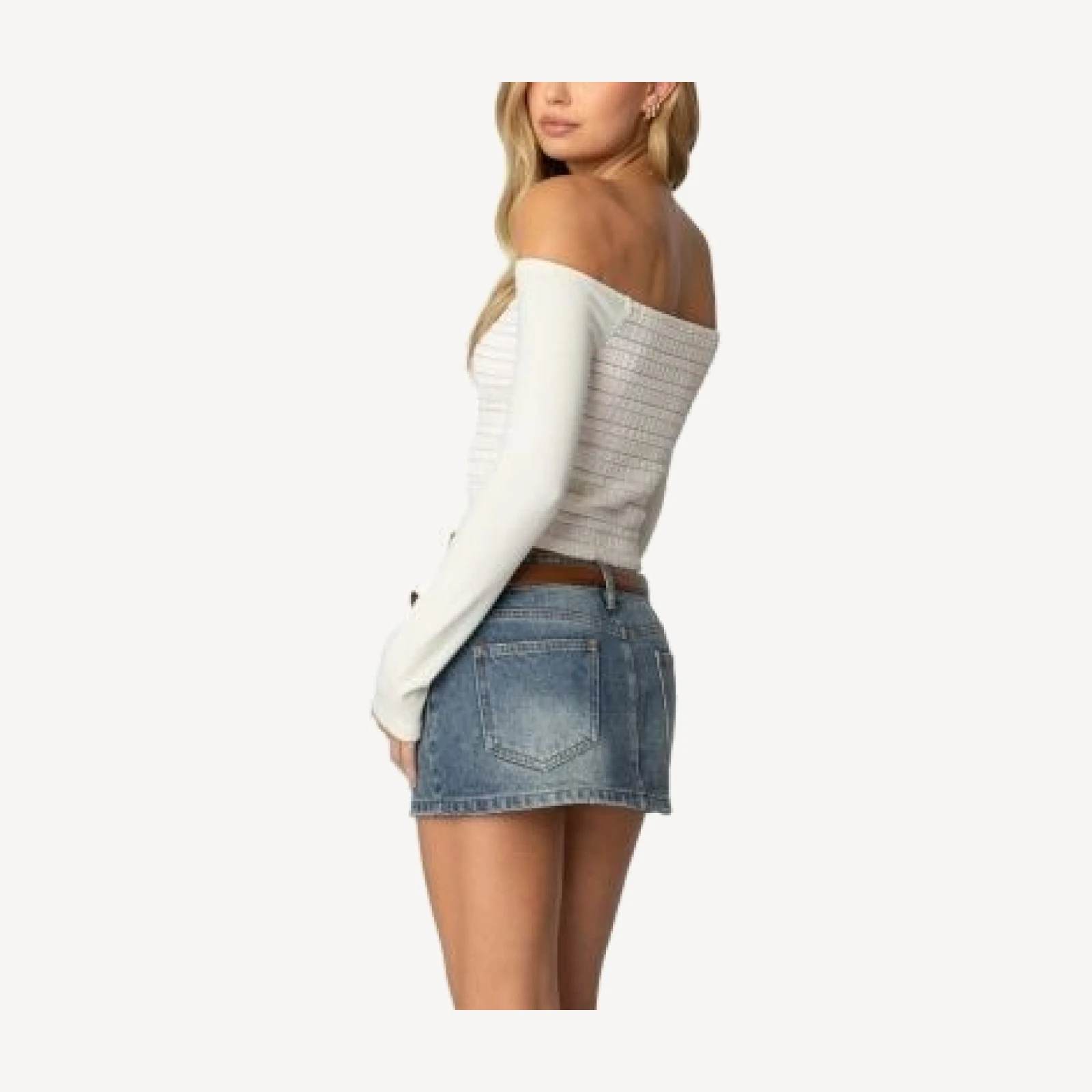 Edikted Aurelie Off Shoulder Top