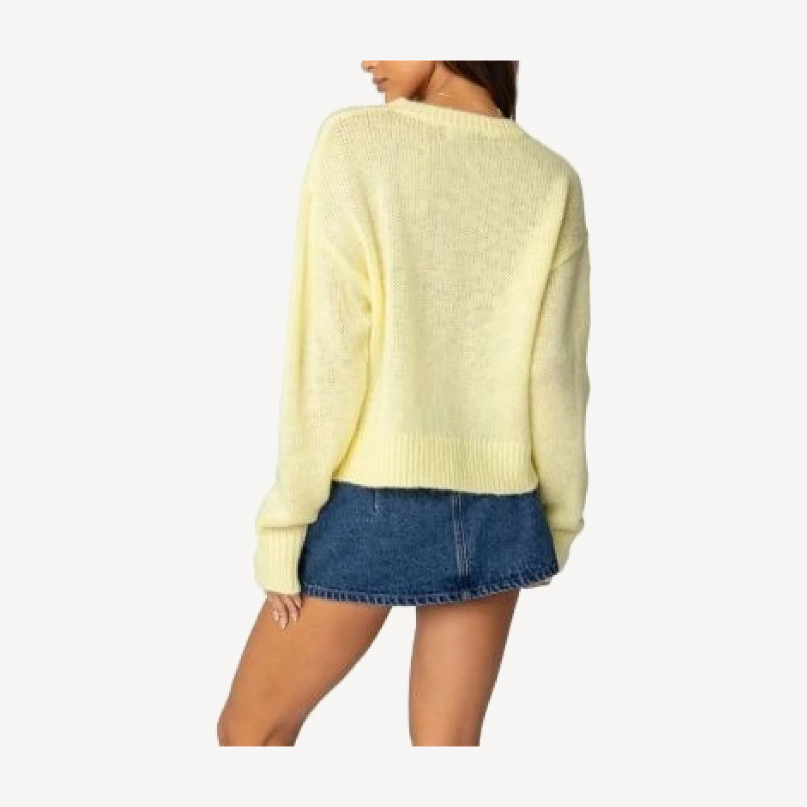Edikted Kyrah Oversized Knit Sweater