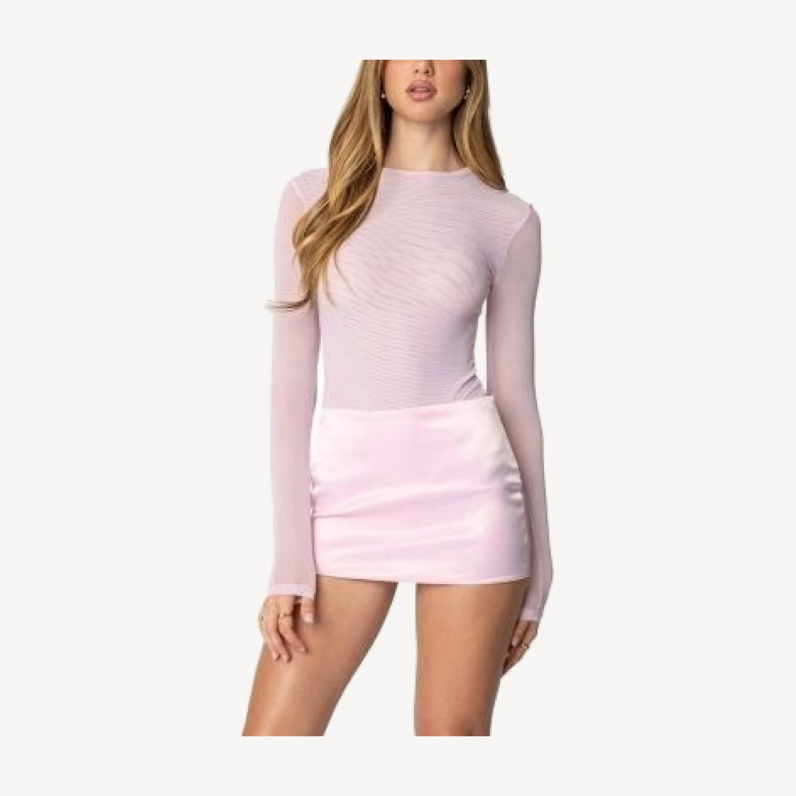 Edikted Clio Mesh Bodysuit
