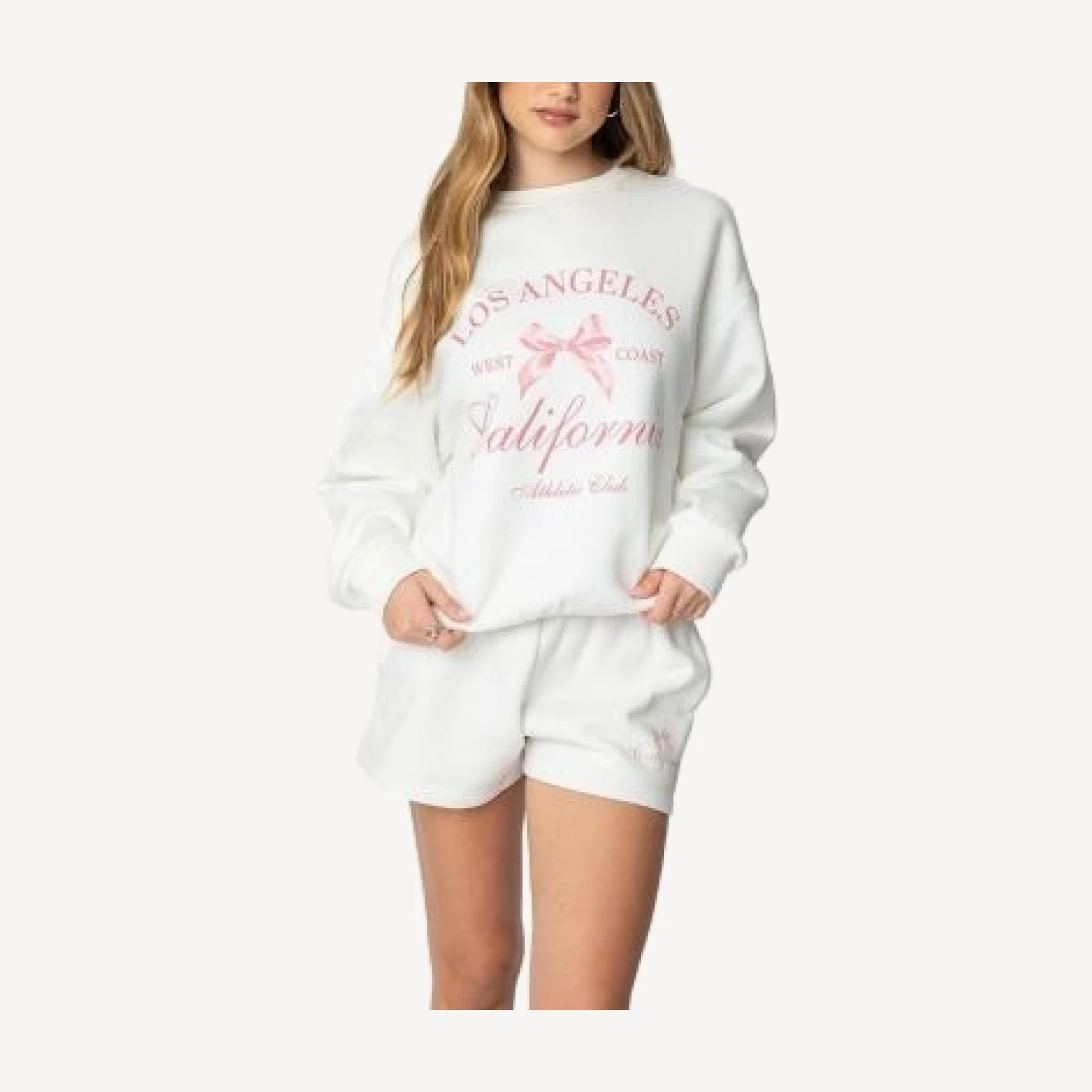 Edikted Cali Bow Sweatshirt
