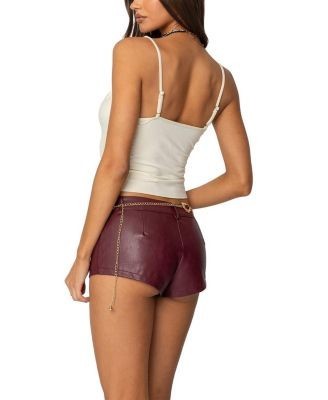 Edikted Interlocked V Neck Tank Top