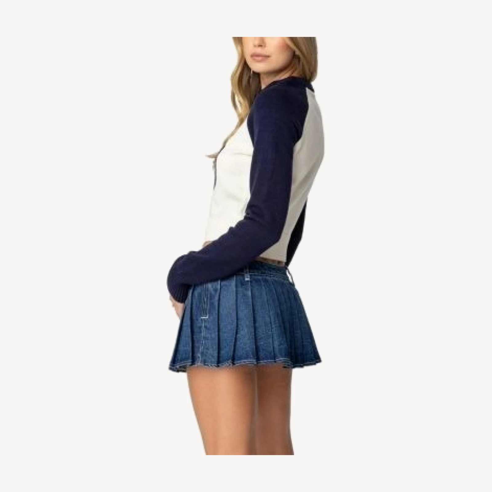 Edikted Boston Babe Raglan Sweater