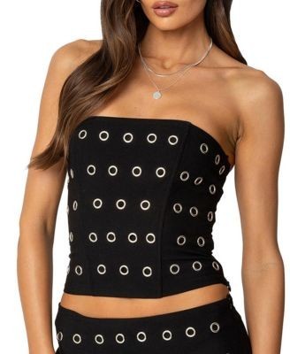 Edikted Arlette Grommet Strapless Corset