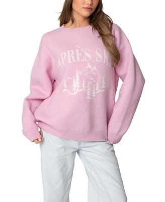 Edikted Apres Ski Oversized Sweater