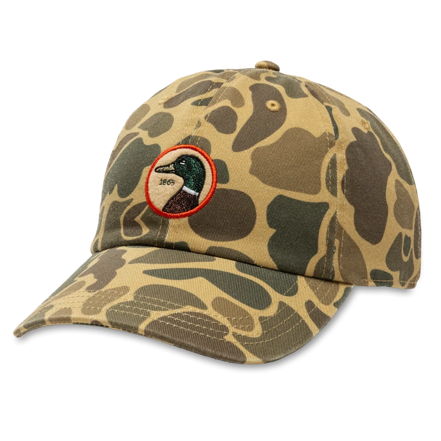 Circle Patch Twill Hat - Camo