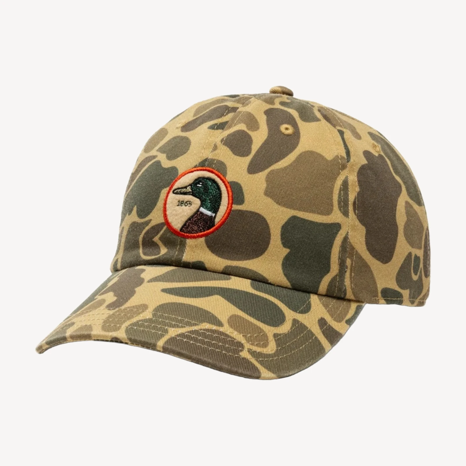 Circle Patch Twill Hat - Camo