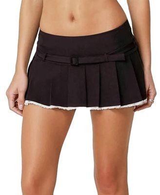 Edikted Lesly Pleated Mini Skort