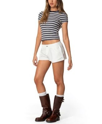 Edikted Arlyn Striped T Shirt