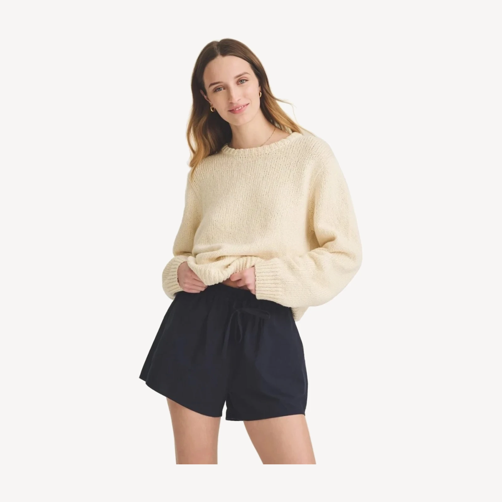 Organic Cotton Drawstring Shorts