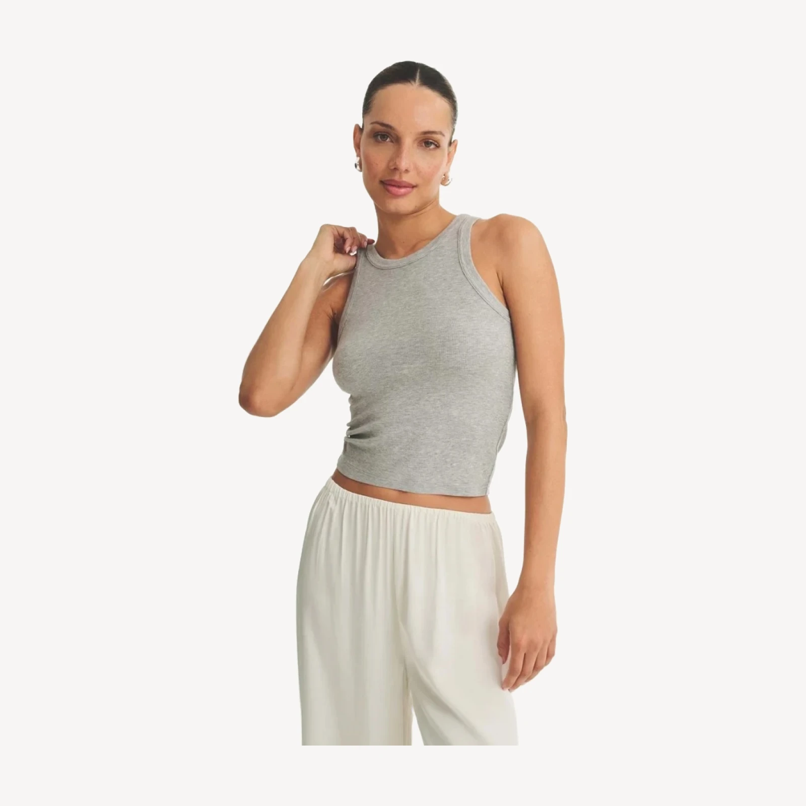 Baby Rib Cropped Tank