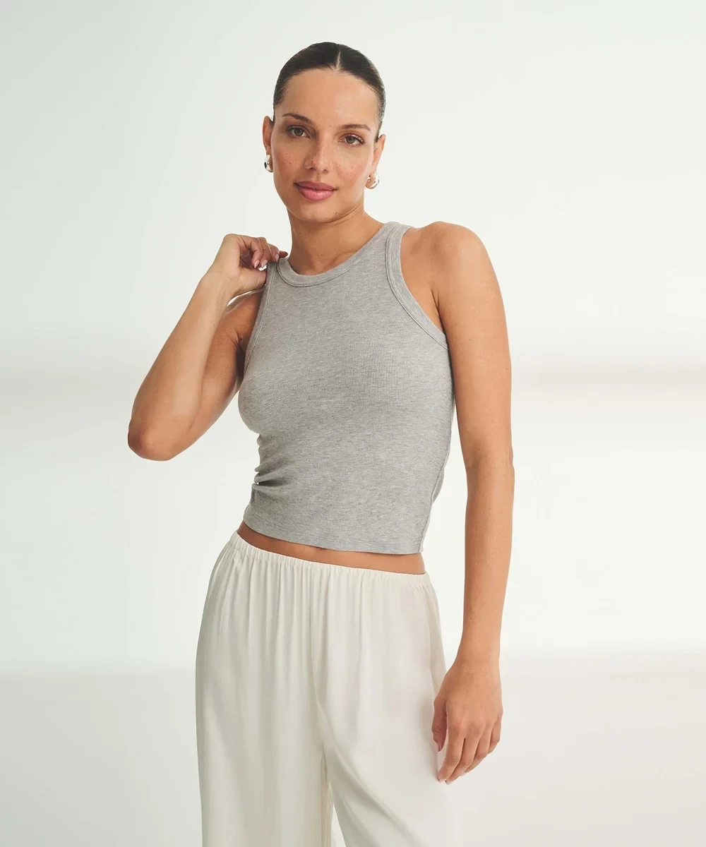 Baby Rib Cropped Tank