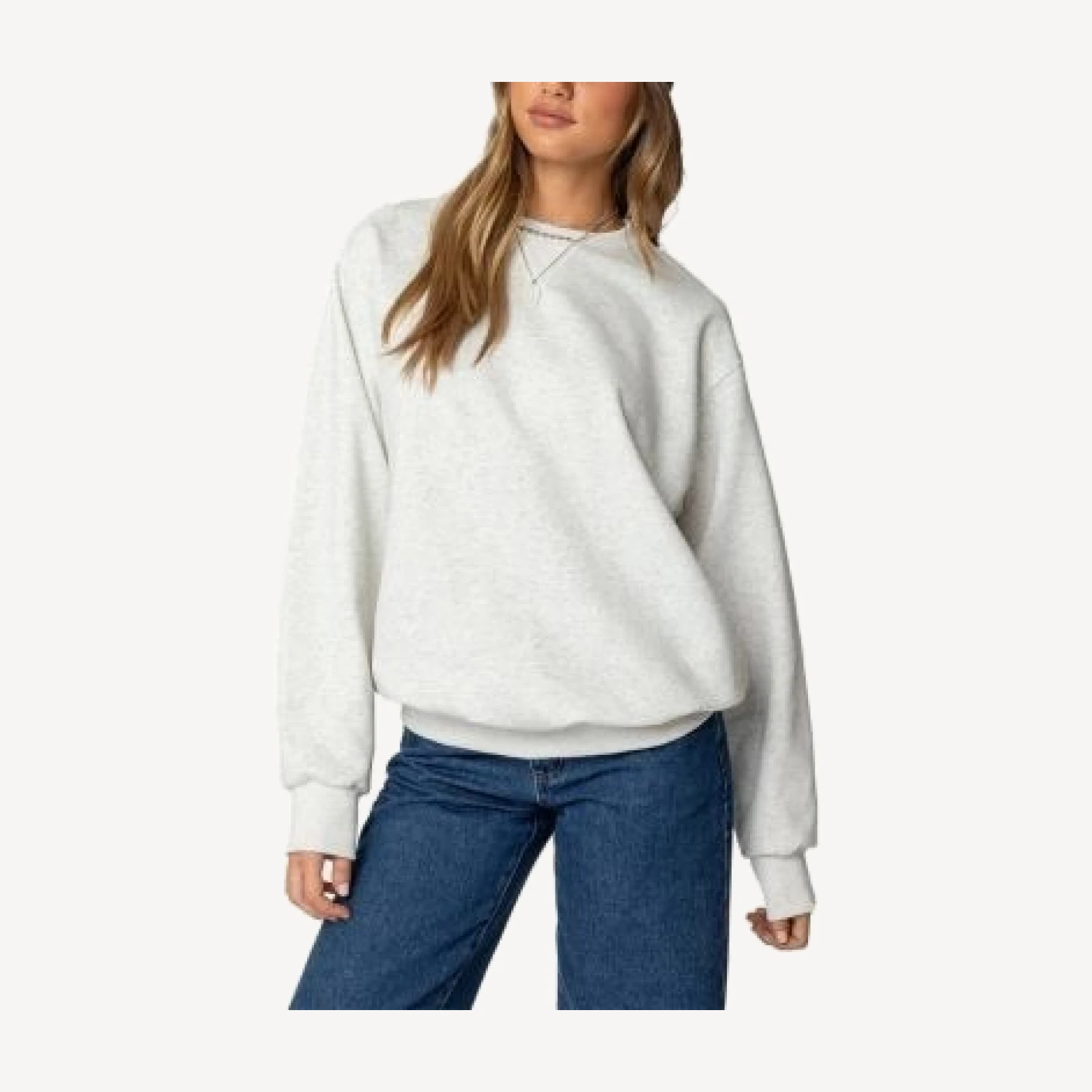 Edikted Laurey Oversized Sweatshirt