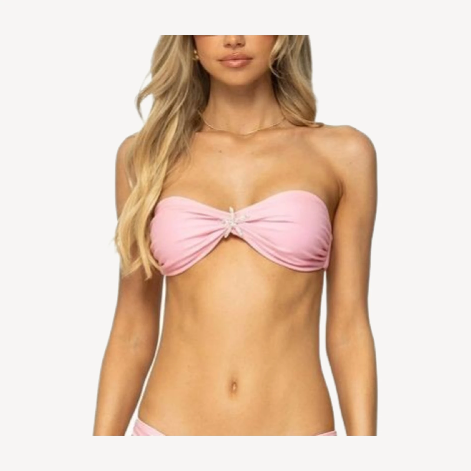 Edikted Starfish Bandeau Bikini Top