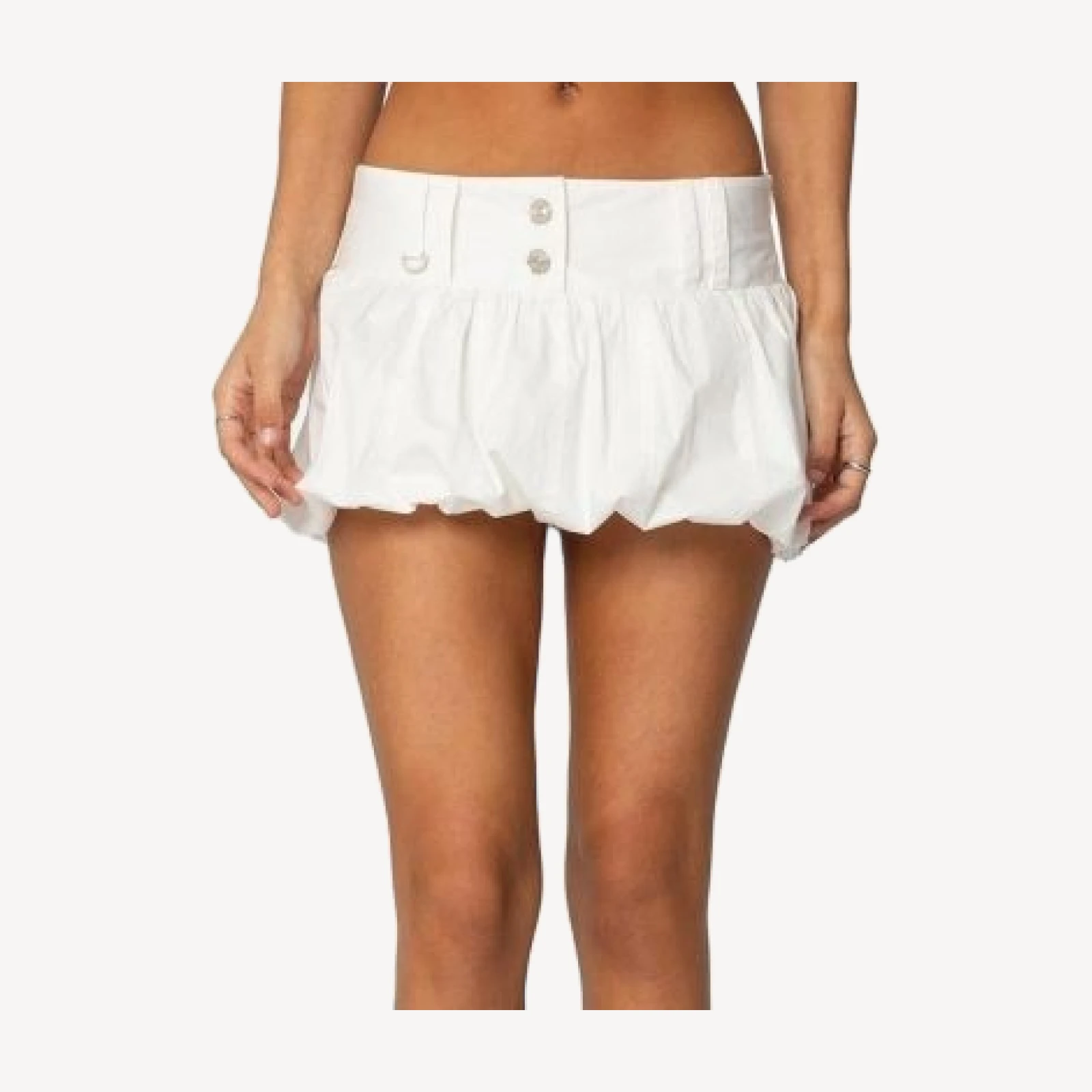 Edikted Emersyn Bubble Mini Skirt