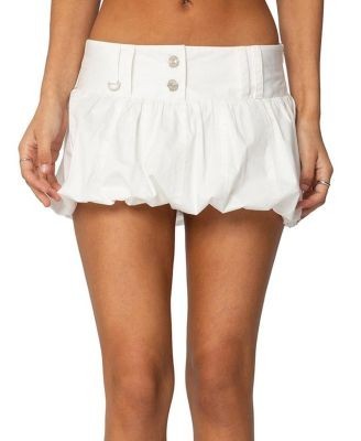 Edikted Emersyn Bubble Mini Skirt