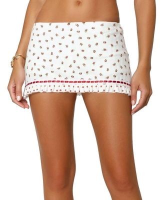 Edikted Mica Floral Mini Skort