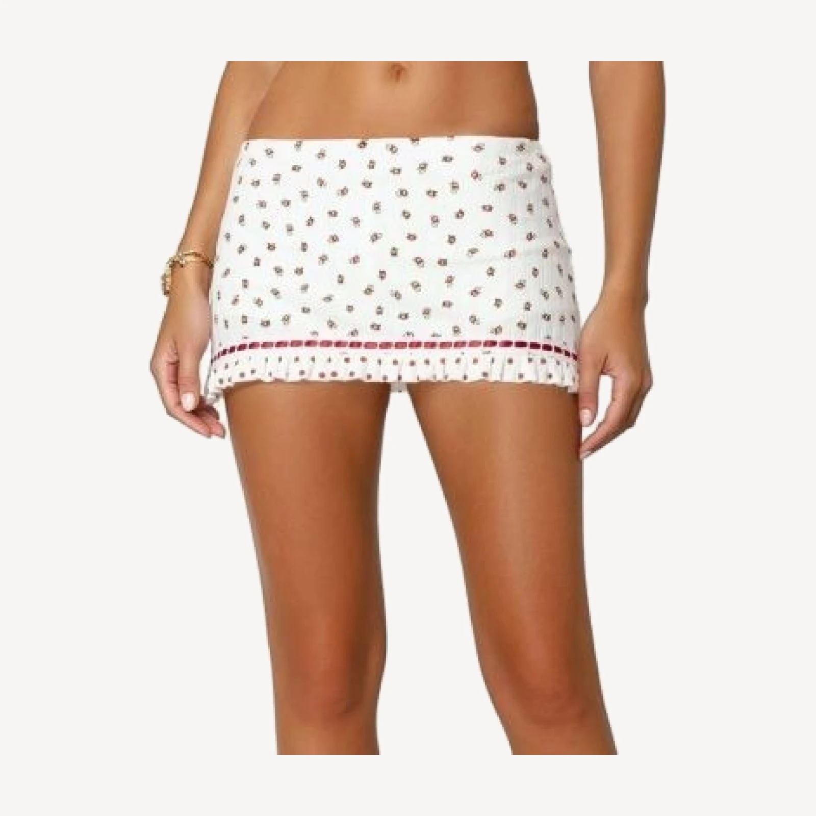 Edikted Mica Floral Mini Skort