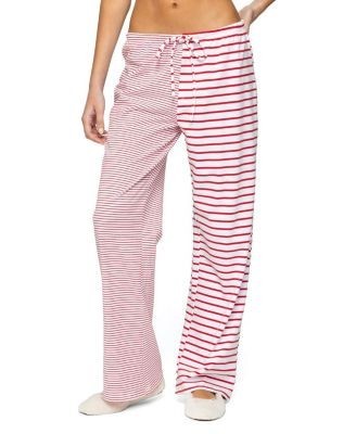Edikted Laken Mixed Striped Pants