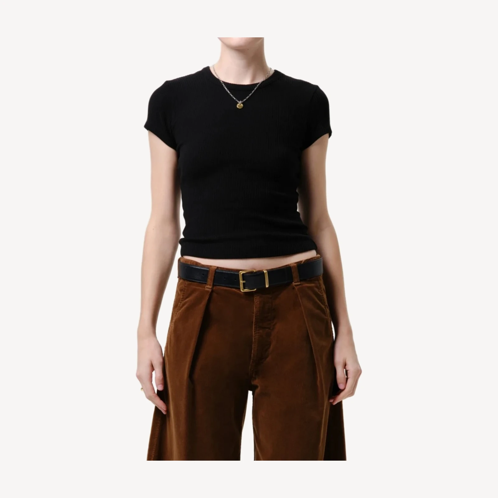 Nello Tee in Black