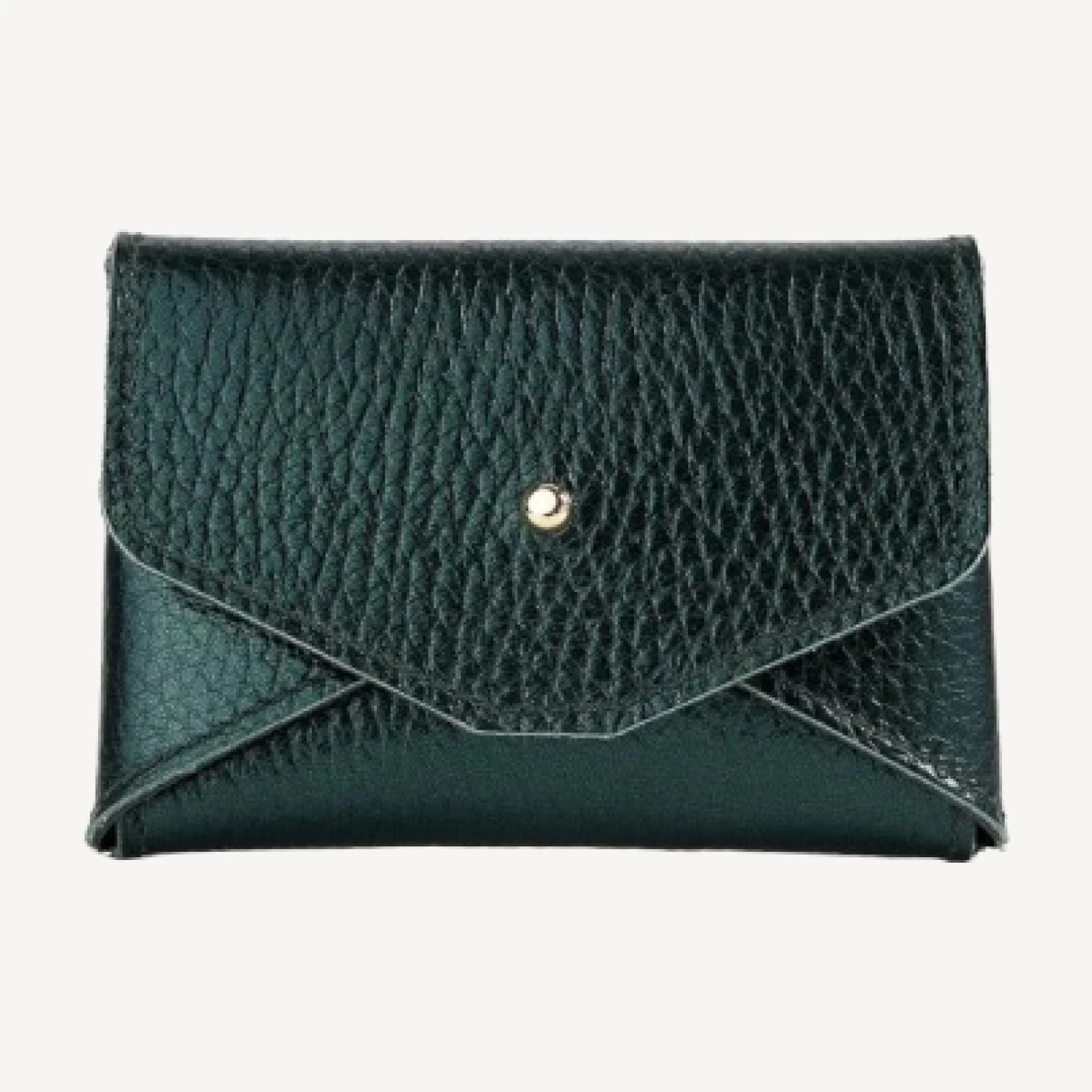 The Mini Purse - Metallic Emerald