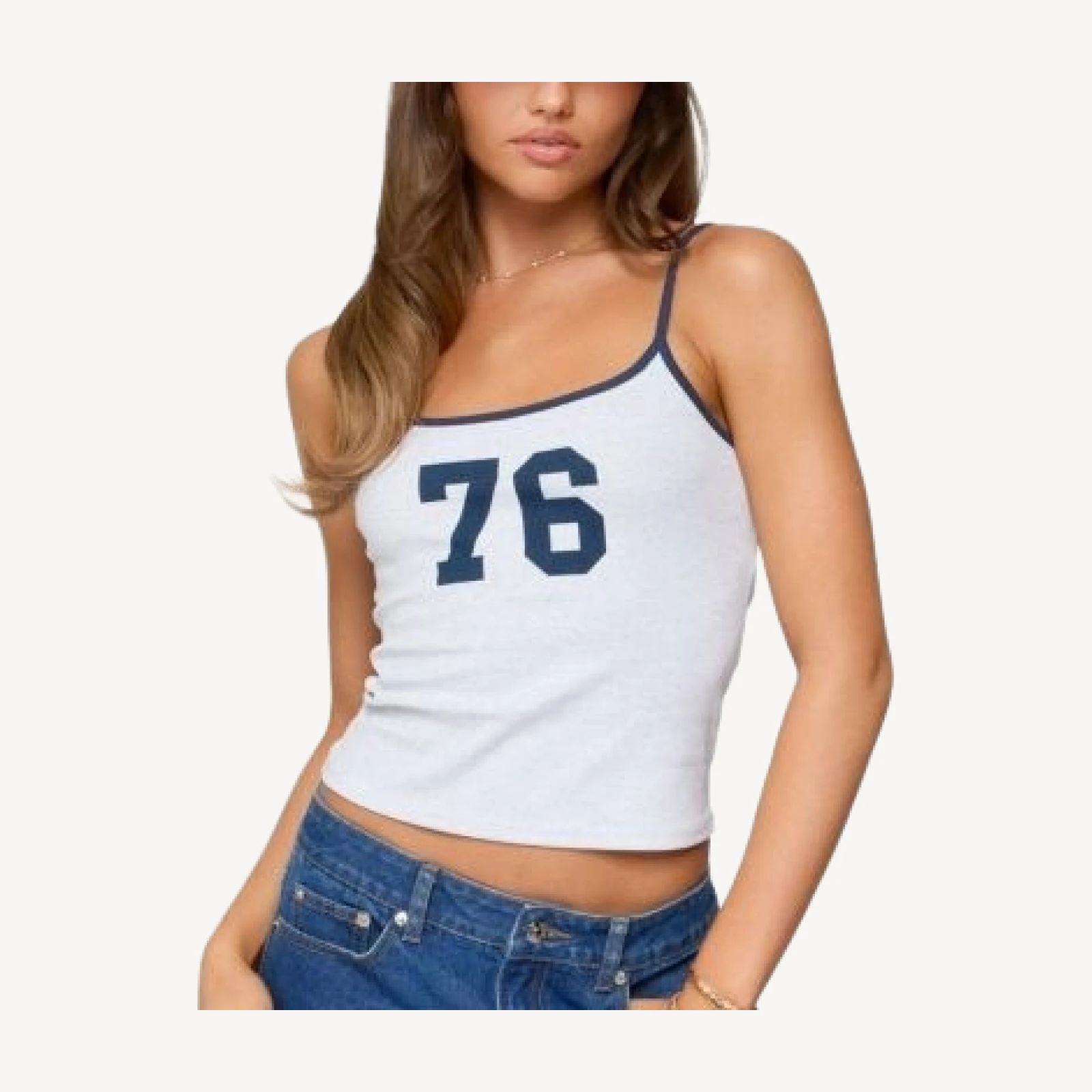 Edikted 76 Contrast Tank Top