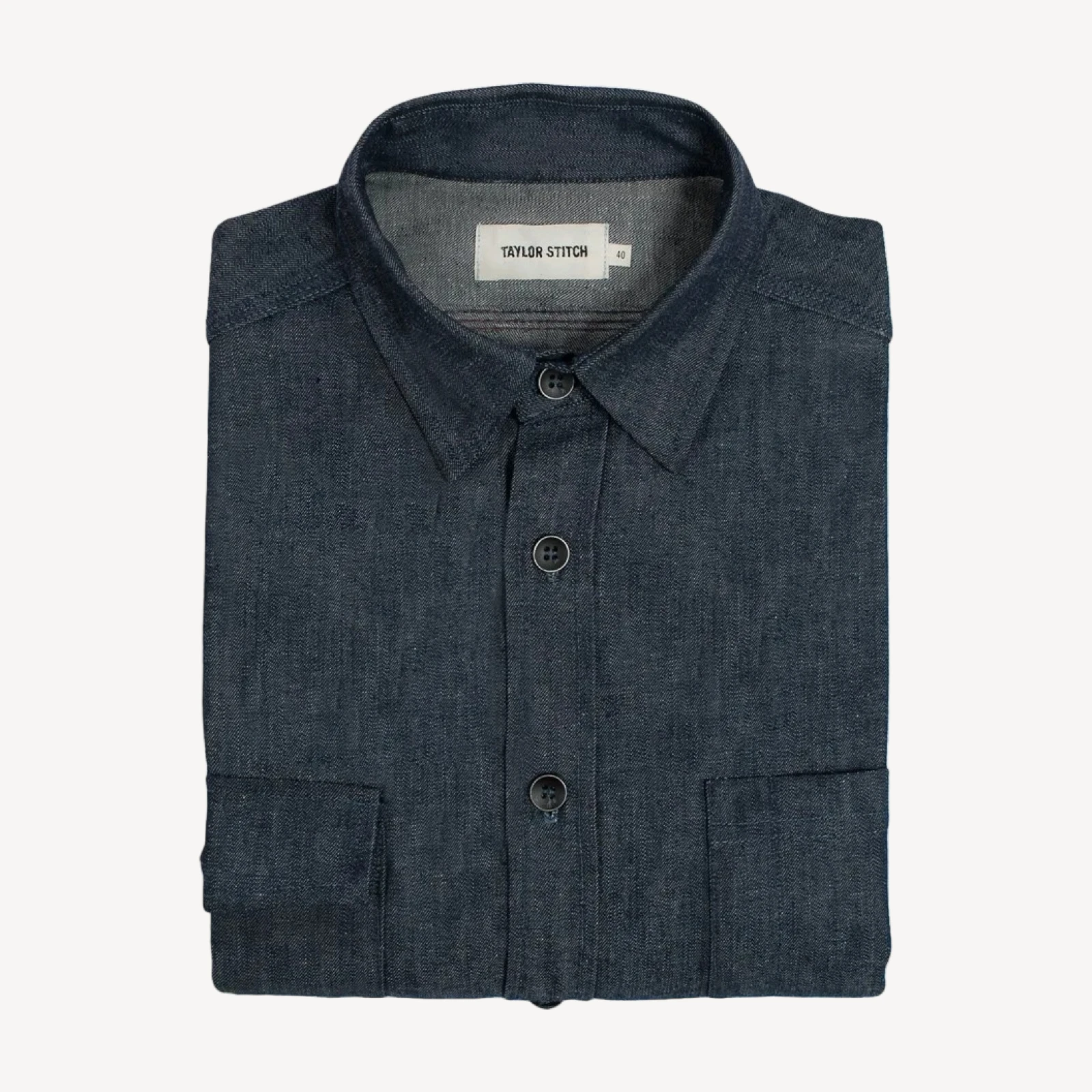 The Utility Shirt in Swift Mills Denim
